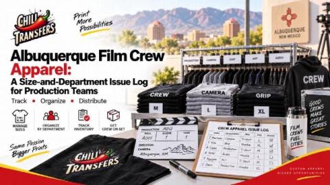Albuquerque Film Crew DTF Transfer Guide