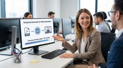 Building Automated Document-to-Video Workflows for Enterprise Operations
