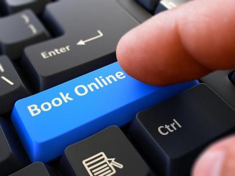 Website development with a booking system from 7fridays
