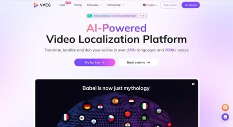 VMEG AI Video Localization Platform