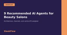 9 Recommended AI Agents for Beauty Salons