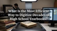 What Is the Most Efficient Way to Digitize Decades of High School Yearbooks?